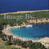 GW11365-50 = Aerial view over Cala Bassa looking West, San Antonia Bay, NW Ibiza, Balearic Islands, Spain. 28th September 1996. 