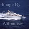 GW15771-50 = Aerial view of superyacht Costa Brava II under power off Puerto Portals, Calvia, Mallorca, Balearics, Spain.