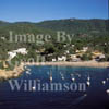 GW11330-50 = Aerial view over Cala Vedella, W coast of Ibiza, Balearic Islands, Spain.