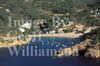 GW11335-50 = Aerial view over Cala Vedella, W coast of Ibiza, Balearic Islands, Spain. 28th September 1996. 