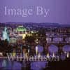 GW01651-50 = View of the River Vltava and bridges at night, Prague, Czech Republic.