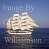 GW02240-50 = Cutty Sark Tall Ship SIMON BOLIVAR (Venezuela) sailing south of Palma de Mallorca, Baleares, Spain.