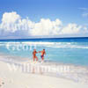 GW01020-32 = Cancun beach - couple, Cancun, Yucatan, Mexico.