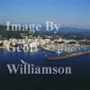 GW02430-32 = Early morning view of Santa Eulalia marina, Ibiza, Baleares, Spain. 1996. 