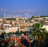 GW03000-32 = View over Lisbon towards Castelo de Sao Jorge from Miradouro de Sao Pedro in Bairro Alto, Lisbon, Portugal.