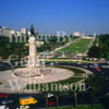 GW03110-32 = Praca Marques de Pombal and mounument with Parque Eduardo VII behind, Lisbon, Portugal. 