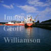 GW03900-32 = Scene in Puerto Alcudia - Bulk coal carrier discharging, North East Mallorca, Balearic Islands, Spain.