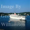 GW05090-32 = Cruise Liner 'Black Prince' (Fred Olsen Cruise Line) at anchor in the approaches to the Port of Mahon, Menorca, Baleares, Spain. 1998.