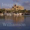 GW20695-50 = Palma Cathedral viewed over old fishing port (Muelle Viejo - Old Quay ), Palma de Mallorca, Balearic Islands, Spain. 