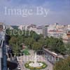 GW21015-50 = View in Central Lisbon towards Praca Marques de Pombal with Parque Eduardo VII behind, Lisbon, Portugal.