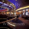 GW21145-50 = Interior images of P&O Line flagship cruise liner Arcadia ( atrium ceiling and piano bar ) photographed during her inaugural cruise, Palma de Mallorca, Balearic Islands, Spain. 25th April 2005. 