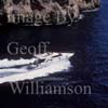 GW24785-50 = Aerial view of luxury power / pleasure boat, SW Mallorca, Balearic Islands, Spain. 13th August 2005. 