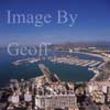 GW26670-60 = Aerial image of Alcudiamar Marina, Puerto Alcudia, North East Mallorca, Balearic Islands, Spain.