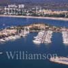 GW26745-60 = Aerial image of Alcudiamar Marina, Puerto Alcudia, North East Mallorca, Balearic Islands, Spain.
