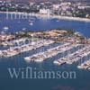 GW26750-60 = Aerial image of Alcudiamar Marina, Puerto Alcudia, North East Mallorca, Balearic Islands, Spain.