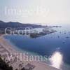GW26870-60 = Aerial image of the comercial port of Alcudia North East Mallorca, Balearic Islands, Spain.