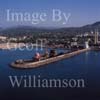 GW26885-60 = Aerial image of the comercial port of Alcudia North East Mallorca, Balearic Islands, Spain.