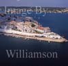 GW27150-60 = Aerial image Port and City of Mahon / Mao, Menorca. September 2006.