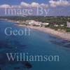 GW27945-60 = Aerial view - beach resort of Santa Tomas - South Coast Menorca, Balearic Islands, Spain. 20th September 2006. 
