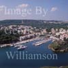 GW27990-60 = Aerial view - a sheltered anchorage and marina at Addaia in North East Menorca, Balearic Islands, Spain. 20th September 2006.