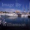 GW28870-60 = Palma International Boat Show - looking towards Fairline South Mallorca moorings + Cathedral behind - Palma de Mallorca, Balearic Islands, Spain. 6th May 2007. 