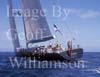 GW29145-60 = Superyacht Cup Palma 2007 - sailing yacht Mystere ( 43 mtrs, designed by Tripp and built by Vitters ) under way in the Bay of Palma de Mallorca, Balearic Islands, Spain. 17th June 2007.