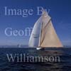 GW29170-60 = Superyacht Cup Palma 2007 - sailing yachts under way in the Bay of Palma de Mallorca - with classic sailing yacht Lulworth 1920 ( 46.3 mtrs ) in the foreground and ultra modern Maltese Falcon Super Sailing Yacht ( 88 mtrs, designed by Dijkstra and built in Perini Navi yard ) in the background - Balearic Islands, Spain. 17th June 2007.