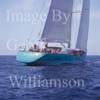 GW29205-60 = Superyacht Cup Palma 2007 - Super sailing yacht Gliss ( 32 mtrs, designed by Briand and built by Huisman ) under way in the Bay of Palma de Mallorca, Balearic Islands, Spain. 17th June 2007.