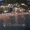 GW29800-60 = Beach scene in Puerto Soller, North Mallorca, Balearic Islands, Spain. 15th July 2007.