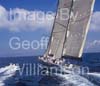 GW32950-180 = Scene during the second day of the  Superyacht Cup Palma 2008 / Ulysse Nardin Cup regatta - sailing superyacht Senso One - in the Bay of Palma de Mallorca, Balearic Islands, Spain. 13th June 2008.