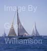 GW33265-60 = Scene - with No. 20 "Mercury" ( Mahn based sloop owned by Jordi Cabau ) in the foreground - No 56 "The Blue Peter" astern - during the XXIV TROFEO ALMIRANTE CONDE DE BARCELONA - Conde de Barcelona Classic Boats Sailing Regatta, Palma de Mallorca, Balearic Islands, Spain on race day one = 13th August 2008.