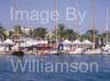 GW33295-60 = Scene in regatta village on Paseo Maritimo during the XXIV TROFEO ALMIRANTE CONDE DE BARCELONA - Conde de Barcelona Classic Boats Sailing Regatta, Palma de Mallorca, Balearic Islands, Spain on race day one. 13th August 2008.