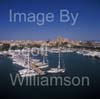 GW34200-60 = Palma International Boat Show 2009 - Panoramic view - sailing yachts in foreground, motor superyachts on RHS and historic Gothic Palma Cathedral in the background, Palma Old Port ( Moll Vell / Muelle Viejo ), Port of Palma de Mallorca, Balearic Islands, Spain. 2nd May 2009.