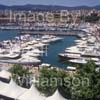 GW34250-60 = Palma International Boat Show 2009 - panoramic view looking East over motor yacht zone, Palma Old Port ( Moll Vell / Muelle Viejo ), Port of Palma de Mallorca, Balearic Islands, Spain. 2nd May 2009.