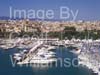 GW34255-60 = Palma International Boat Show 2009 - panoramic view with historic Paseo Maritimo behind, Palma Old Port ( Moll Vell / Muelle Viejo ), Port of Palma de Mallorca, Balearic Islands, Spain. 2nd May 2009.