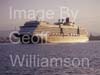 GW34345-60 = Cunard Line Cruise Ship "Queen Victoria" entering the Port of Palma de Mallorca, Balearic Islands, Spain.  28th April 2009.