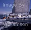 GW35720-60 = Bavaria Cruiser 45 undergoing sea trials in the Bay of Palma de Mallorca.