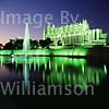 GW01320 =  Palma Cathedral + Parc de La Mar at night, Palma de Mallorca, Baleares, Spain. Spain. 1994.  