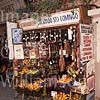 GW05300 = Sobrasadas (local sausages) in Colmado Santo Domingo (shop) in Calle Santo Domingo, Palma de Mallorca, Baleares, Spain. 1999.