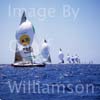 GW14300-50 = CAM in IMS 500 category rounding buoy during the 22nd Copa Del Rey (Kings Cup Regatta 2003 ) in the Bay of Palma de Mallorca, Baleares, Spain. 01 August 2003.